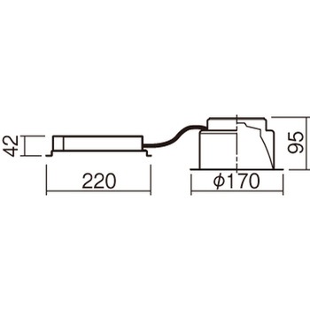 LED客席ダウンライト 350形 Φ150mm Panasonic(パナソニック)