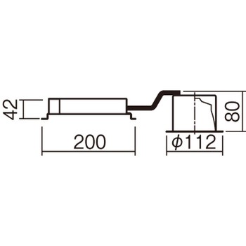 LED客席ダウンライト 100形 Φ100mm Panasonic(パナソニック)