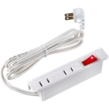 家具用スイッチ付コンセント2個口 ELPA