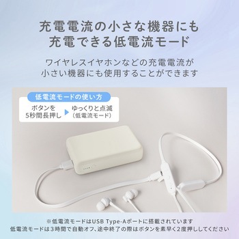Type-C 入力&出力対応で軽量196g 10000mAh 小型軽量モバイルバッテリー OWLTECH(オウルテック)