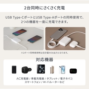 USB Type-C入出力 PowerDelivery30W対応 10000mAh モバイルバッテリー OWLTECH(オウルテック)