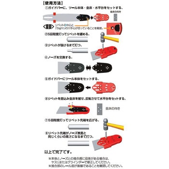 交換ノーズ 取付用交換工具キット スギハラ(SUGIHARA)