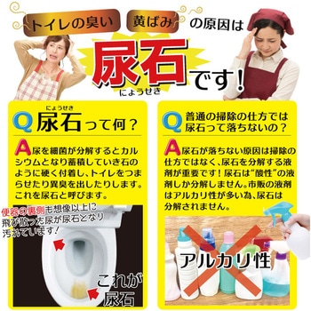 洋式便器の尿石落としコーティングプラス 高森コーキ