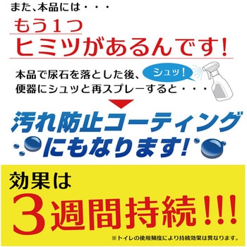 洋式便器の尿石落としコーティングプラス 高森コーキ