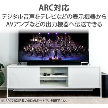 Premium HDMIケーブル 4K 60p 金メッキ テレビ、プロジェクター、ゲーム機等 スリム ブラック エレコム