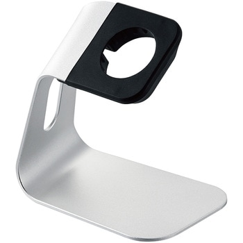 Apple Watch アップルウォッチ 充電器 スタンド 縦置き アルミ製 Series 7 6 5 4 3 2 1/SE エレコム