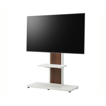 壁寄せテレビスタンド 40～55V型 朝日木材加工 (AVAWOOD)
