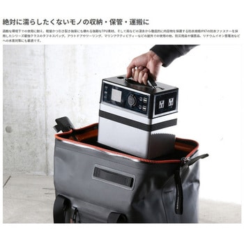 TPUウォータープルーフダッフルバッグ 容量35L DOPPELGANGER