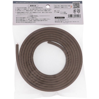 12mm厚の板材用木口モール 大里