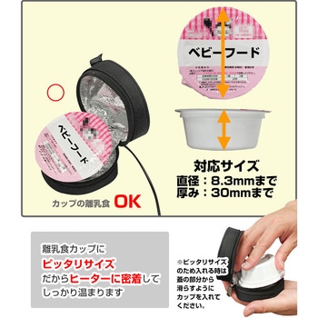 レンジなしでもホカホカ!「USB離乳食ウォーマー」 サンコー(電子機器)