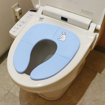 折り畳み式補助便座(青) アーテック