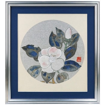 EX色紙額 スタンド付 万丈