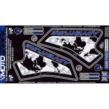 KB013WKBB KNEE BODY PAD MOTO GRAFIX (gOtBbNX) KԎBMW R1200GS Adventure LC FBLUE/BLUE   KB013WKBB 85453114