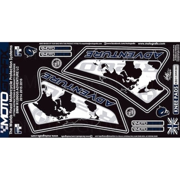 KB013WKBD KNEE BODY PAD MOTO GRAFIX (gOtBbNX) KԎBMW R1200GS Adventure LC FDARK BLUE   KB013WKBD 85453123