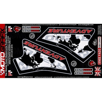 KB013WKR KNEE BODY PAD MOTO GRAFIX (gOtBbNX) KԎBMW R1200GS Adventure LC FRED   KB013WKR 85453139