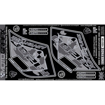 KB015K KNEE BODY PAD MOTO GRAFIX (gOtBbNX) KԎBMW R1200GS Adventure(06-13) FBLACK   KB015K 85453175