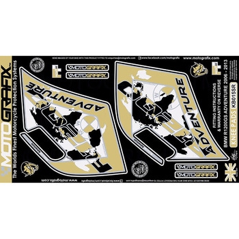 KB015SR KNEE BODY PAD MOTO GRAFIX (gOtBbNX) KԎBMW R1200GS Adventure(06-13) FBEIGE   KB015SR 85453193