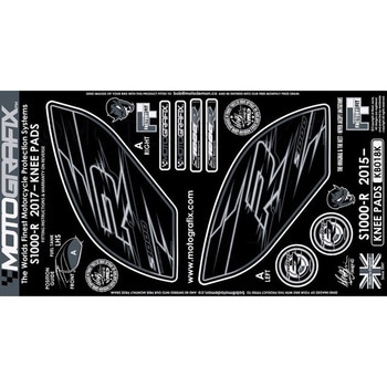 KB018K KNEE BODY PAD MOTO GRAFIX (gOtBbNX) KԎBMW S1000R(17-) FBLACK   KB018K 85453297