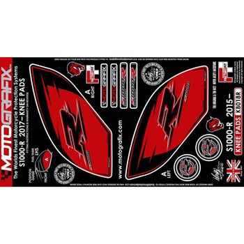 KB018R KNEE BODY PAD MOTO GRAFIX (gOtBbNX) KԎBMW S1000R(17-) FRED   KB018R 85453333