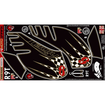 KB020CHA KNEE BODY PAD MOTO GRAFIX (gOtBbNX) KԎBMW R Nine T(14-18)   KB020CHA 85453358