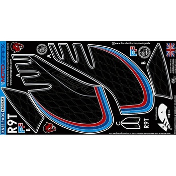 KB020KM KNEE BODY PAD MOTO GRAFIX (gOtBbNX) KԎBMW R Nine T(14-18)   KB020KM 85453385