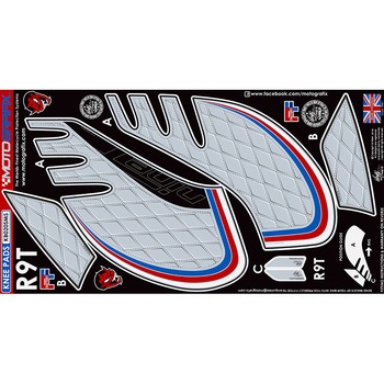 KB020SMS KNEE BODY PAD MOTO GRAFIX (gOtBbNX) KԎBMW R Nine T(14-18)   KB020SMS 85453403