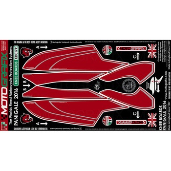 KD017R KNEE BODY PAD MOTO GRAFIX (���g�O���t�B�b�N�X) �K���Ԏ�DUCATI PANIGALE959/1299/S   KD017R 85454453
