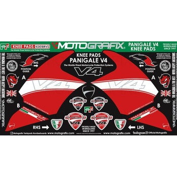 KD018RVS KNEE BODY PAD MOTO GRAFIX (���g�O���t�B�b�N�X) �K���Ԏ�DUCATI Panigale1100 V4/V4S   KD018RVS 85454487