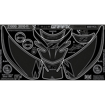 KNEE BODY PAD/TANK PAD MOTO GRAFIX (モトグラフィックス)