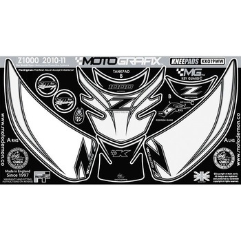 KNEE BODY PAD/TANK PAD MOTO GRAFIX (モトグラフィックス)