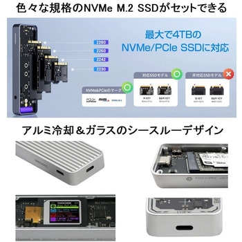 M.2 SSDケース ITPROTECH