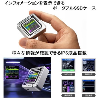 M.2 SSDケース ITPROTECH