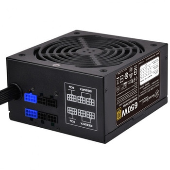 SilverStone セミモジュール式フラットケーブル80PlusGOLD電源 650Wモデル SILVER STONE(シルバーストーン)