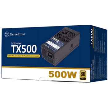 SilverStone TX500 Gold 80 PLUS Gold 500W TFX電源 SILVER STONE(シルバーストーン)