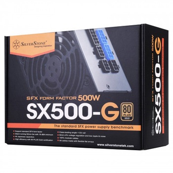 SilverStone 500W 80PlusGOLDの高効率SFX電源 SILVER STONE(シルバーストーン)