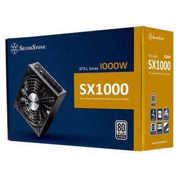 SilverStone SX1000 Platinum 1000WフルモジュラーSFX-L 80 PLUS Platinum電源 SILVER STONE(シルバーストーン)
