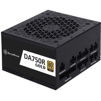 SilverStone 電源 DA750R Gold 80 PLUS Gold ATX 3.0 & PCIe 5.0フルモジュラーATX PSU SST-DA750R-GM SILVER STONE(シルバーストーン)
