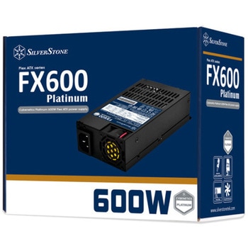 SilverStone FX600 Platinum Cybenetics Platinum 600W Flex-ATX電源 SILVER STONE(シルバーストーン)