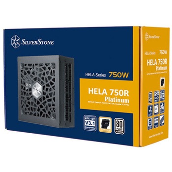 SilverStone HELA 750R Platinum 80 PLUS Platinum 750W PCIe 5フルモジュラーATX電源 SST-HA750R-PM SILVER STONE(シルバーストーン)