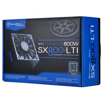 SilverStone SX800-LTI SFX-L規格 80PLUS Titanium電源ユニット SILVER STONE(シルバーストーン)