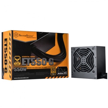 SilverStone 直出し式フラットーケーブル80PlusGOLD電源 550Wモデル SILVER STONE(シルバーストーン)