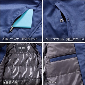 防寒ベスト HOOH