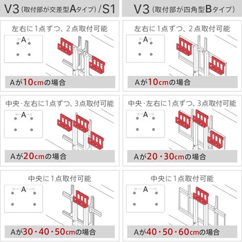 WALL テレビスタンド用HDDホルダー WALL