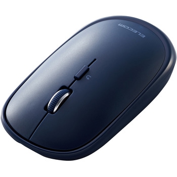 ワイヤレスマウス 無線 Bluetooth 静音 4ボタン 充電式 軽量 薄型 3台同時接続 左右対称 エレコム