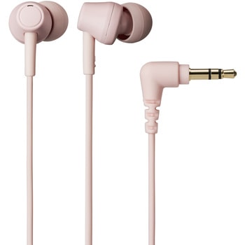 本体に再生プラスチックを使用した環境にやさしいイヤホン audio-technica