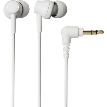 本体に再生プラスチックを使用した環境にやさしいイヤホン audio-technica