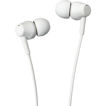本体に再生プラスチックを使用した環境にやさしいイヤホン audio-technica