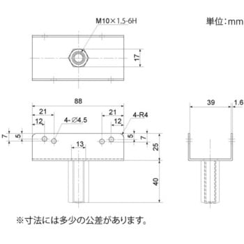 SELECTS 2×4材用アジャスター2×用 八幡ねじ