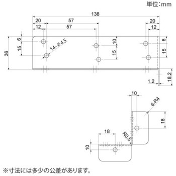 SELECTS 2×4材用らくらく取付L字 八幡ねじ