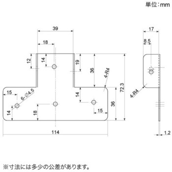 SELECTS 2×4材用らくらく取付T字2×用 八幡ねじ